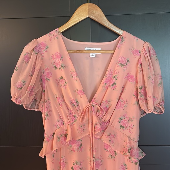 LOVESHACKFANCY for Target Floral Pink Dress - Picture 2 of 6